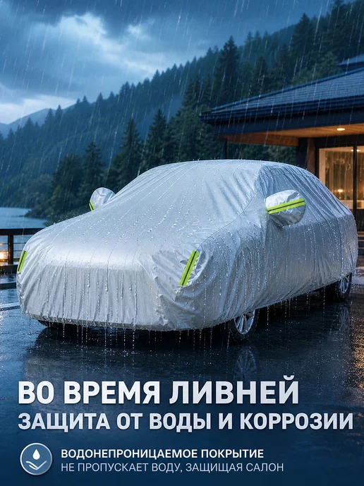Чехол на автомобиль, Оксфорд 210D, размер L(480×175×120), 540x175, фото 7