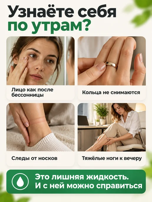 ALTECOFIT Дренажный напиток для похудения от отеков, вариант, фото 3