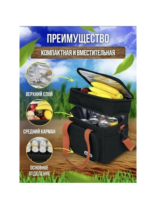 Сумка холодильник термосумка, вариант, фото 4