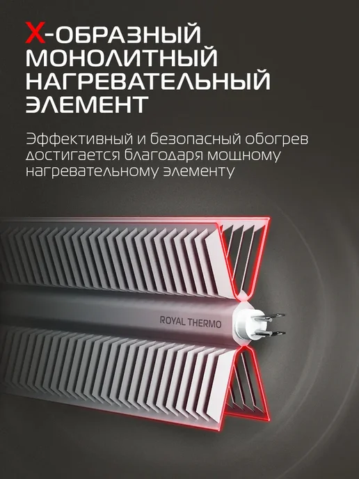 Конвектор электрический Nero RTCN M-1500, вариант, фото 3