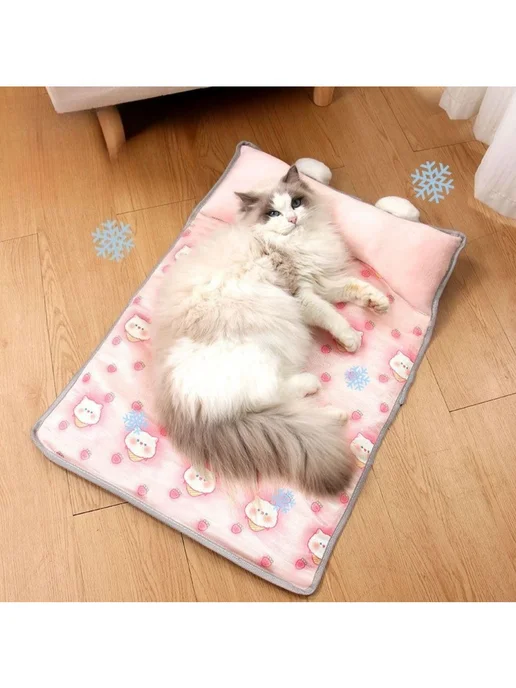 Коврик из ледяного шелка для домашних животных, вариант, фото 3