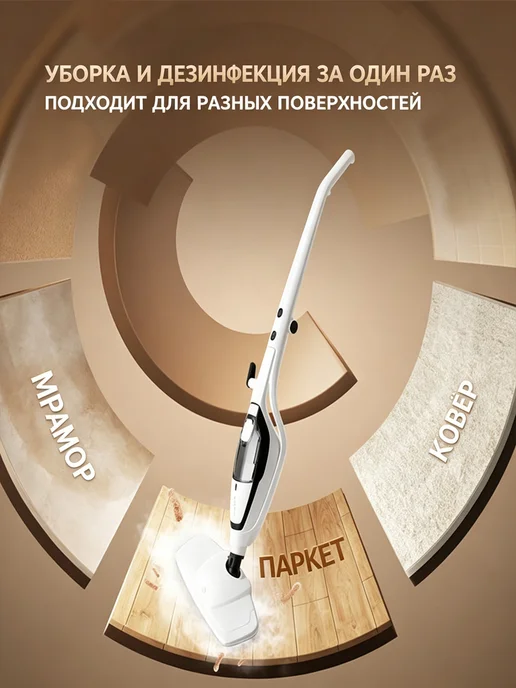 Xiaomi Паровая швабра с насадками для уборки, вариант, фото 4