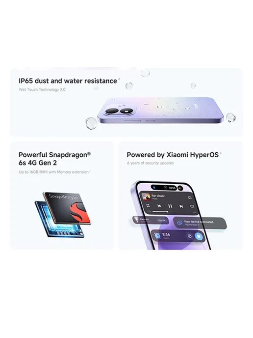 Смартфон Xiaomi Redmi Note 17 8/256 ГБ, черный, фото 3
