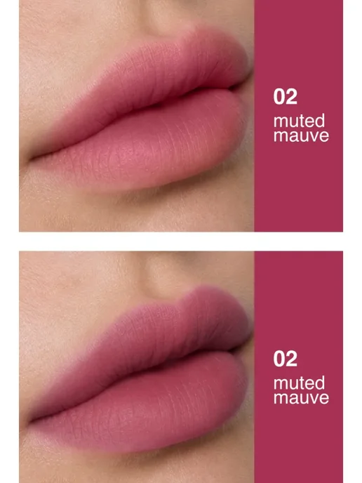 RELOUIS Тинт для губ матовый тон 02 Muted Mauve Y.O.U.Really, вариант, фото 2