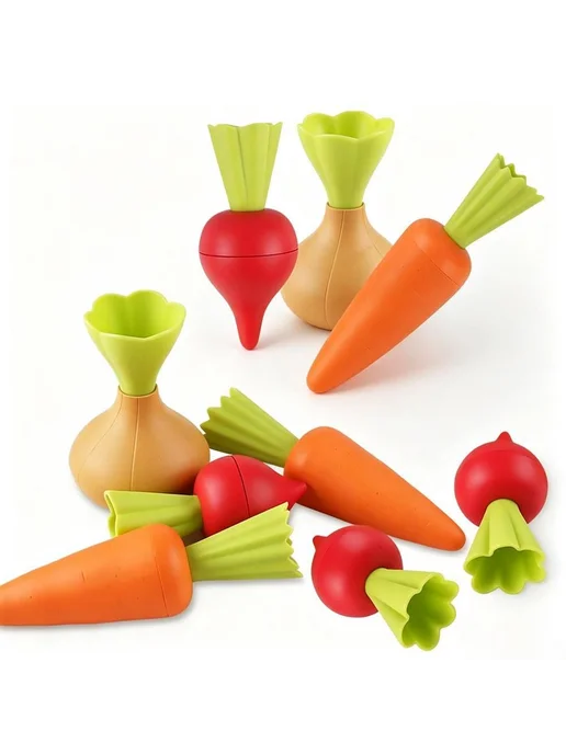 Игрушки для песочницы морковки и садовый набор, 12 шт, 12 шт