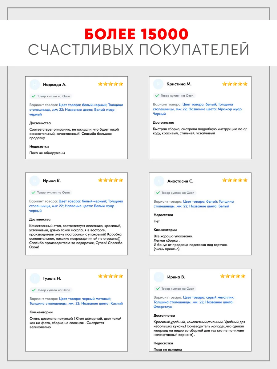 Стол кухонный обеденный Ларго 90 см, Мрамор Фаерстоун, белая царга