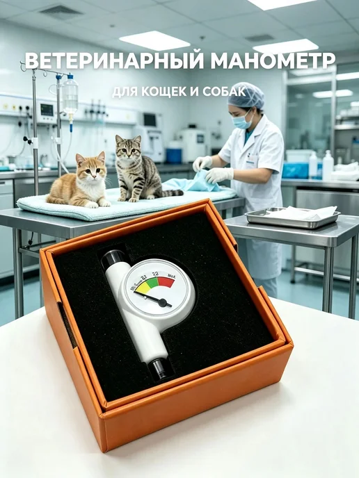 Ветеринарный манометр для контроля давления манжеты эндотрах…, вариант, фото 3