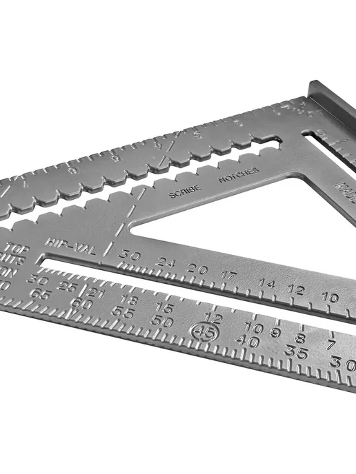 Vertextools Столярный угольник плотника алюминий, вариант, фото 3