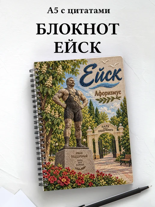 Блокнот Ейск с мотивирующими цитатами
