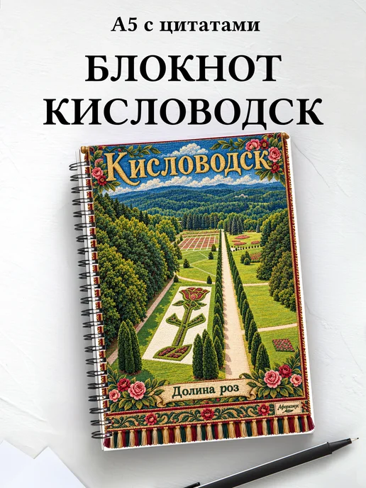Блокнот Кисловодск с мотивирующими цитатами