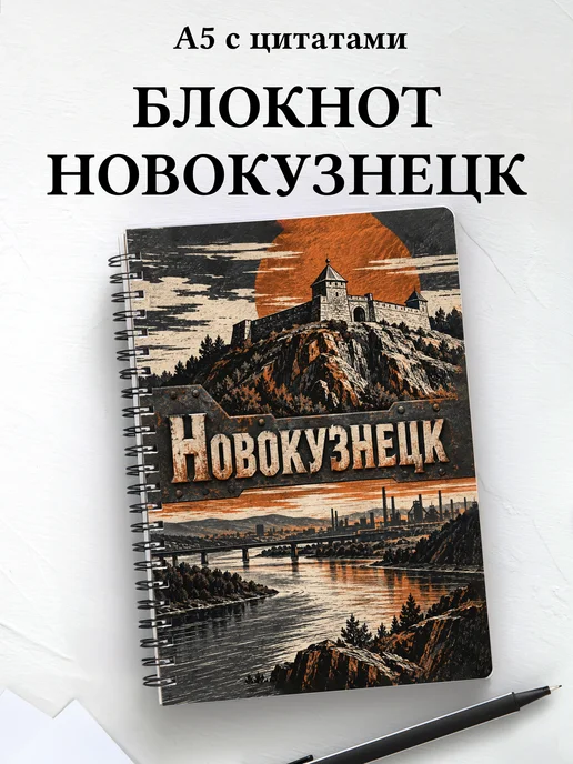 Блокнот Новокузнецк с мотивирующими цитатами
