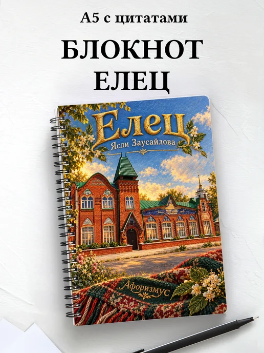 Блокнот Елец с мотивирующими цитатами