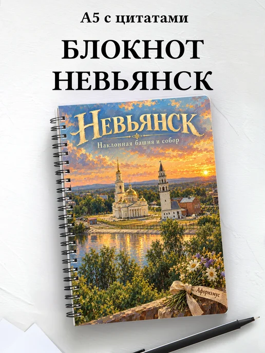 Блокнот Невьянск с мотивирующими цитатами