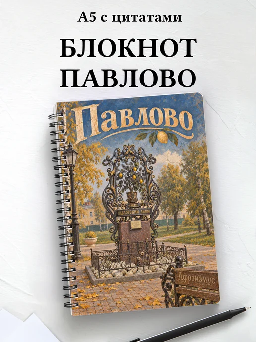 Блокнот Павлово с мотивирующими цитатами