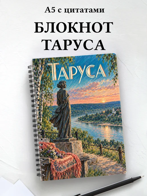Блокнот Таруса с мотивирующими цитатами
