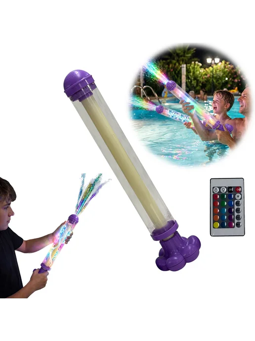 3 шт. светящийся Rainbow LED водный бластер, для игр на улиц, 3 шт, фото 4
