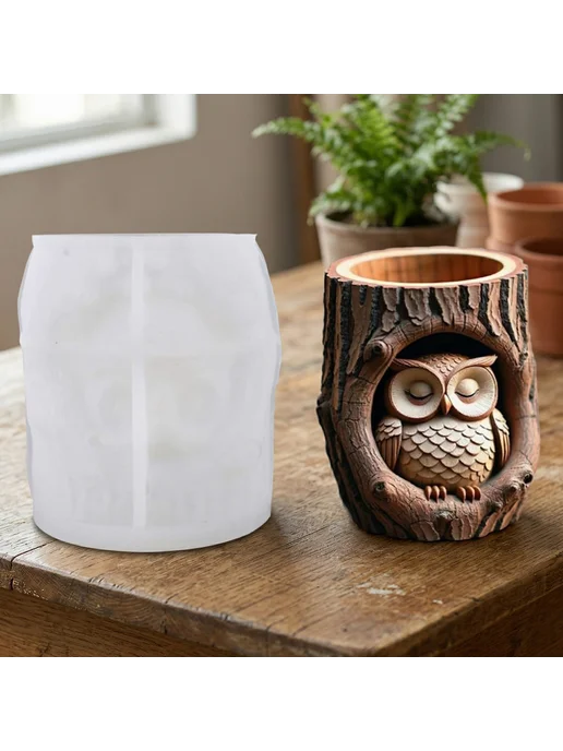 Формы для DIY из бетона, цемента, гвозди, силикон, вариант