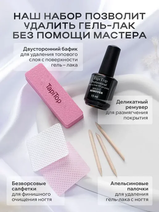 Жидкость для снятия гель-лака Remover, вариант, фото 2