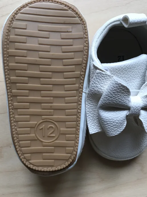 MAKKARONI KIDS Пинетки для новорожденных, белый, фото 3