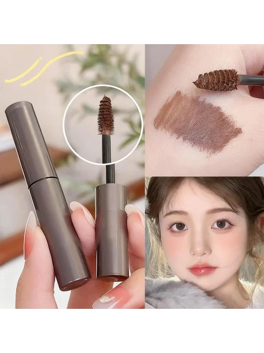 Snowmolly краска для бровей каштановая стойкая, вариант, фото 3