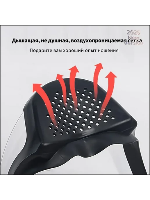 Щиток защитный ПЭТ, обзор 180°, вариант, фото 4